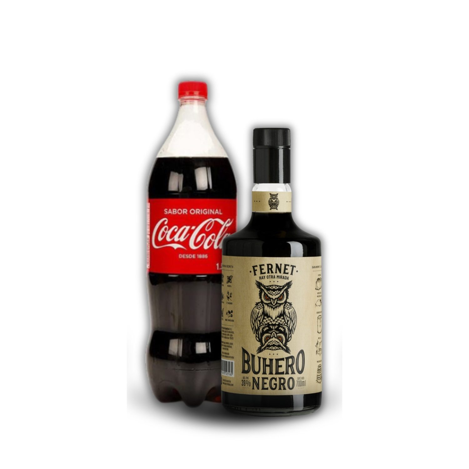 Promo Buhero Negro + Coca Cola Original 1,5 lt